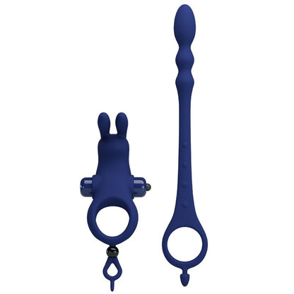 PRETTY LOVE - AYAD KONIJN-VIBRATORRING MET PLUG BLAUW