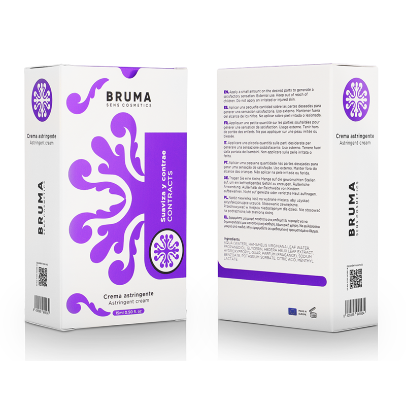BRUMA - SAMENTREKKENDE CRÈME ULTRA GLIJDEND 15 ML