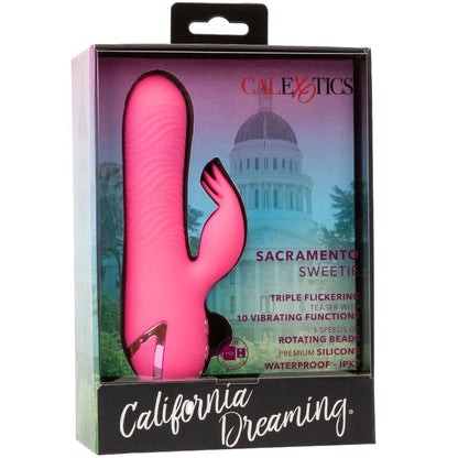 CALEXOTICS - SACRAMENTO SWEETIE KONIJN-VIBRATOR ROZE BY CALIFORNIA DREAMING
