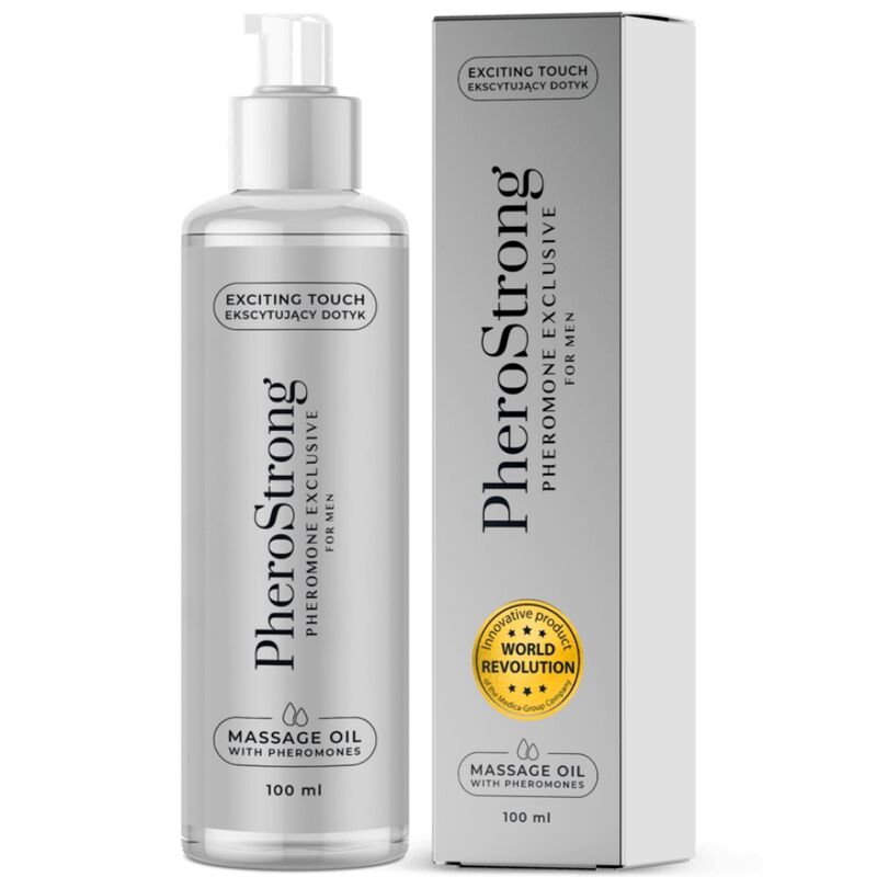 PHEROSTRONG - EXCLUSIEVE MASSAGEOLIE VOOR MANNEN 100 ML