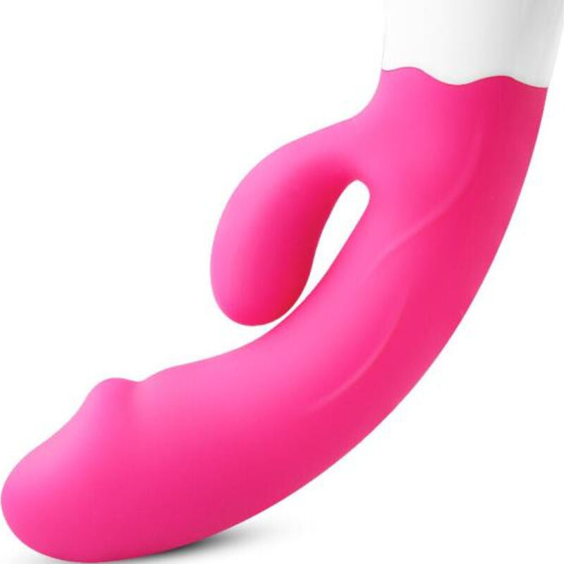 ARMONY - HAPPY vibrator & oplaadbare fuchsiakleurige stimulator