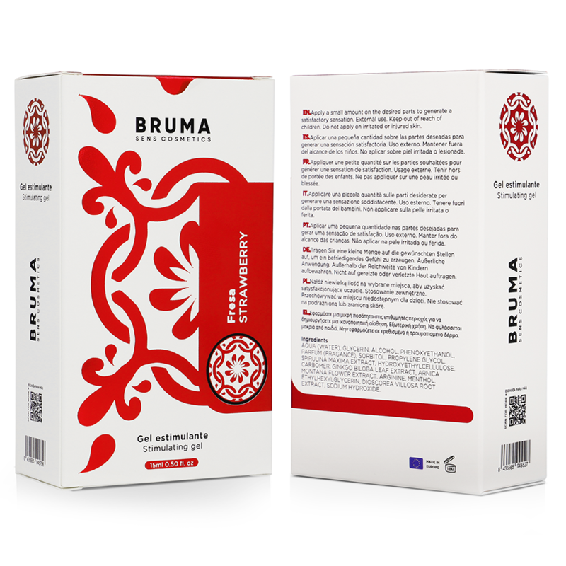 BRUMA - INTENSIVERENDE BALSEM MET AARDBEIENSMAAK 15 ML