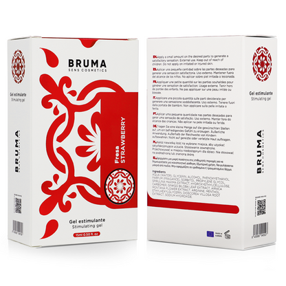 BRUMA - INTENSIVERENDE BALSEM MET AARDBEIENSMAAK 15 ML