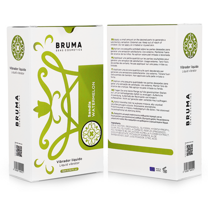 BRUMA - VLOEIBARE VIBRATOR ULTRA GLIJDEND WATERMELOEN 15 ML