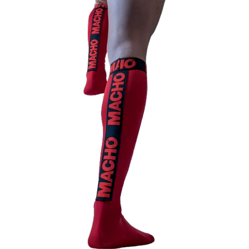 MACHO - DUNNE SOKKEN ONE SIZE ROOD