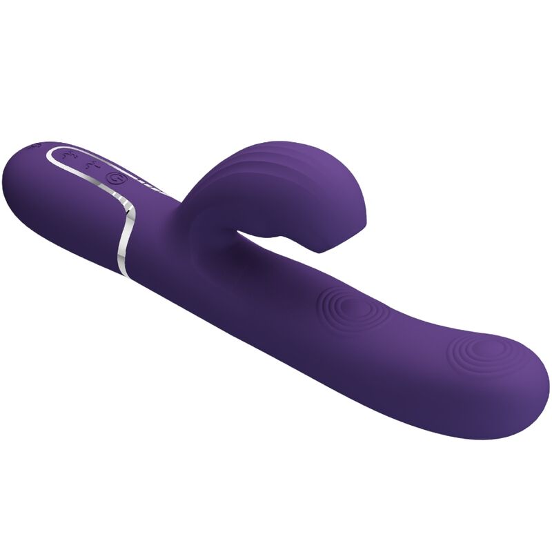 PRETTY LOVE - PERLITA G-SPOT-Vibrator 3-in-1 multifunctioneel paars