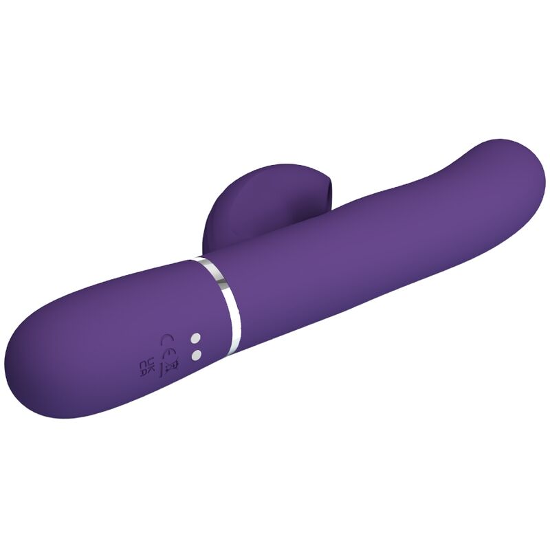 PRETTY LOVE - PERLITA G-SPOT-Vibrator 3-in-1 multifunctioneel paars