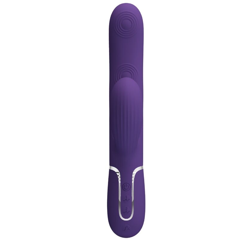 PRETTY LOVE - PERLITA G-SPOT-Vibrator 3-in-1 multifunctioneel paars