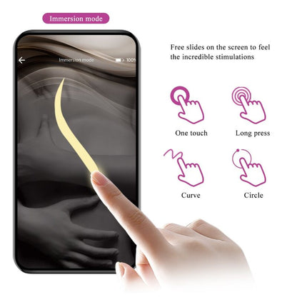 PRETTY LOVE - HECTOR elektroshockvibrator met gratis app violet
