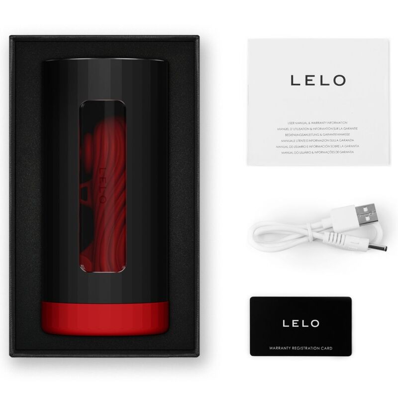 LELO - F1S V3 mannenmasturbator rood XL