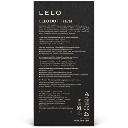 LELO - DOT CLITORISSTIMULATOR VOOR OP REIS ROZE