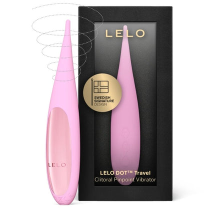 LELO - DOT CLITORISSTIMULATOR VOOR OP REIS ROZE