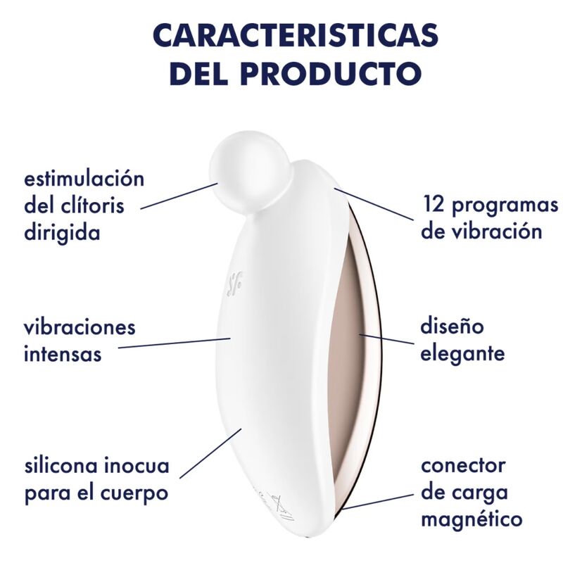SATISFYER - SPOT ON 2 OPLEGBARE VIBRATOR WIT