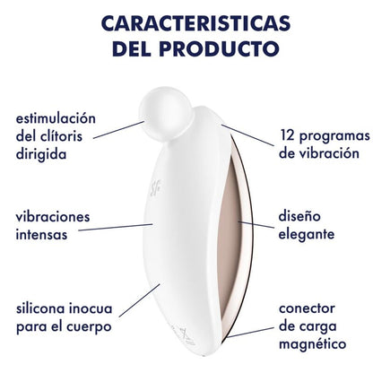 SATISFYER - SPOT ON 2 OPLEGBARE VIBRATOR WIT