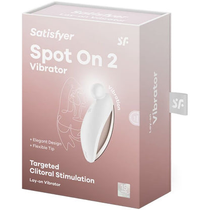 SATISFYER - SPOT ON 2 OPLEGBARE VIBRATOR WIT