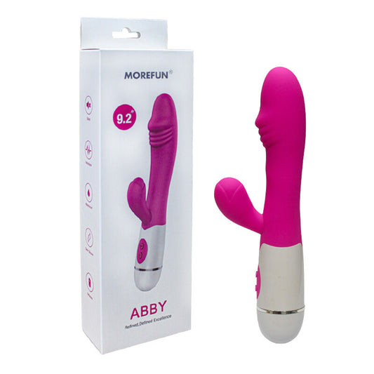 ARMONY - ABBY VIBRATOR & STIMULATOR, 16 SNELHEDEN, ROZE