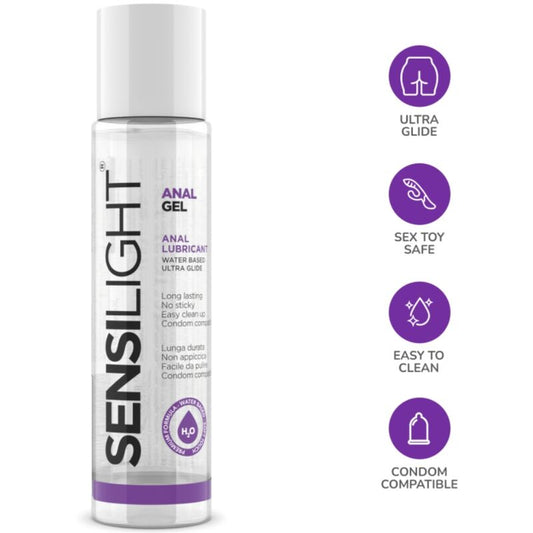 INTIMATELINE - SENSILIGHT ANALE GLIJGEL 60 ML