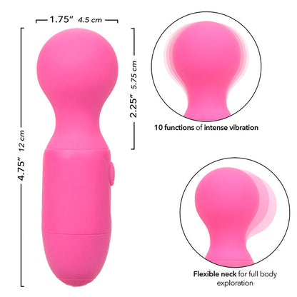 CALEXOTICS - EERSTE KEER OPLAADBARE MASSAGER 10 TRILLINGEN ROZE