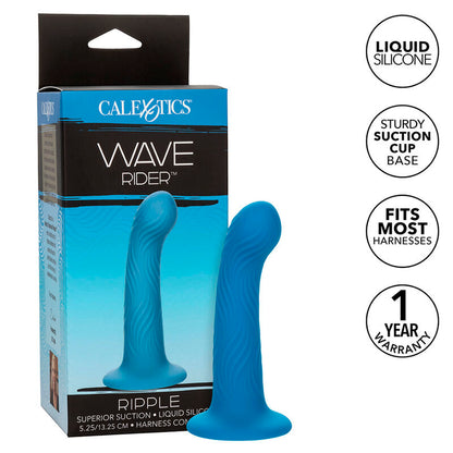 CALEXOTICS - WAVE RIDER RIPPLE ANALE PLUG BLAUW
