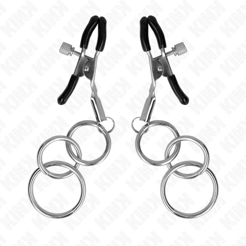 KINK - TEPELKLEM MET 3 O-RINGEN 6 CM