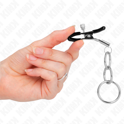 KINK - TEPELKLEM MET 3 O-RINGEN 6 CM