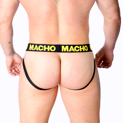 MACHO - MX25A JOCK LYCRA GEEL XL