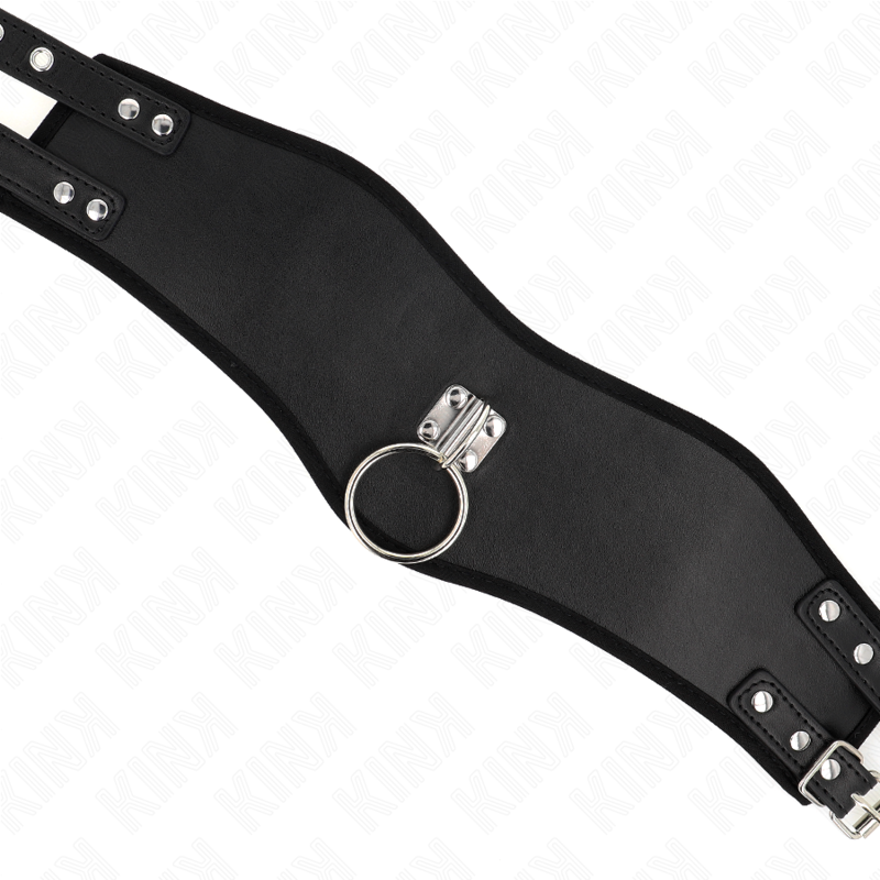 KINK - HALSBAND 65 CM MET BREDE BAND VERSTELBAAR 40-55 CM X 10 CM