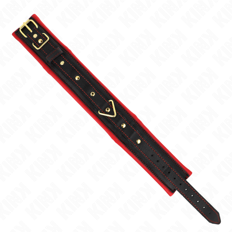 KINK - HALSBAND MET EENVOUDIGE STOFFEN LIJN, VERSTELBAAR 33-48 CM X 5.7 CM