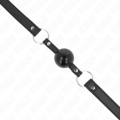 KINK - TPE-BAL 4 CM KNEVEL MET ZWART SLOT 60 x 2 CM