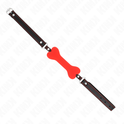 KINK - Rode botknevel 12 cm 63 x 2 cm
