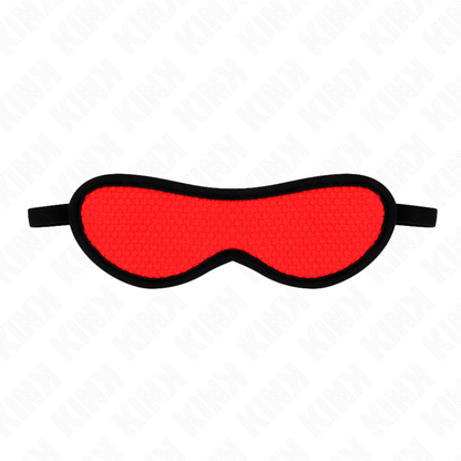KINK - VERBAND MET SCHUBBENTEXTUUR EN ROOD AFGEWERKTE RAND 20 x 7 CM