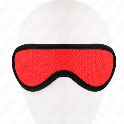 KINK - VERBAND MET SCHUBBENTEXTUUR EN ROOD AFGEWERKTE RAND 20 x 7 CM