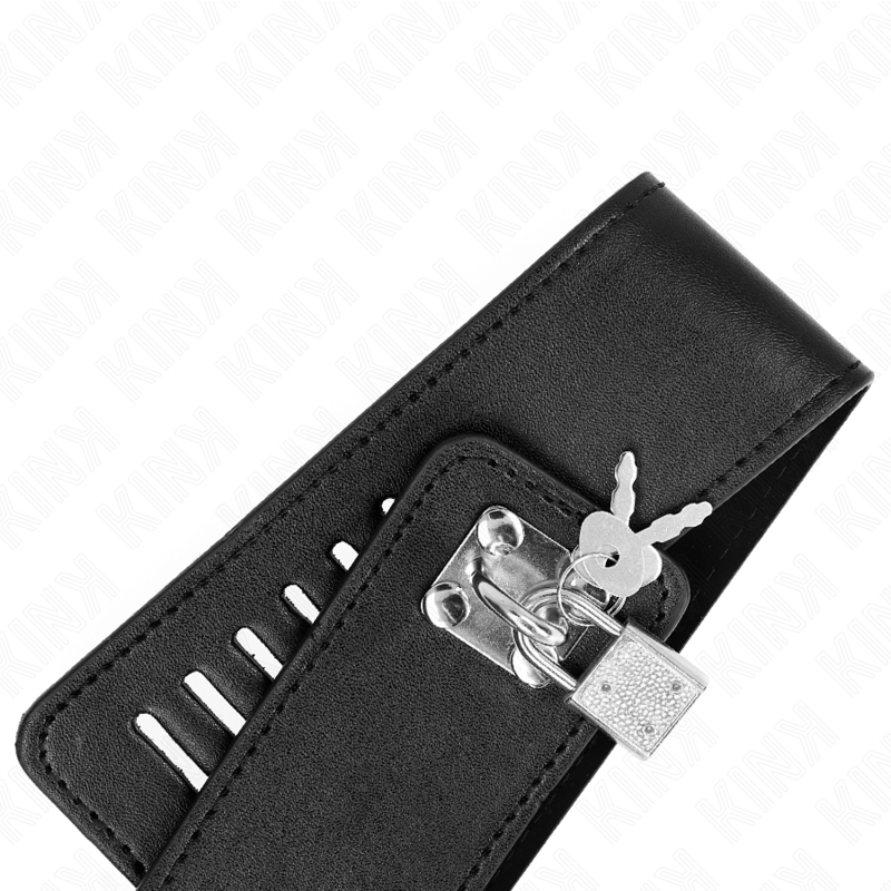 KINK - HALSBAND MET RIEM 116 CM MODEL 2 VERSTELBAAR 36-43 CM X 5 CM