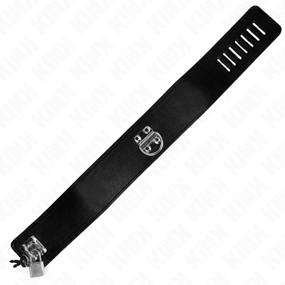 KINK - HALSBAND MET RIEM 116 CM MODEL 2 VERSTELBAAR 36-43 CM X 5 CM