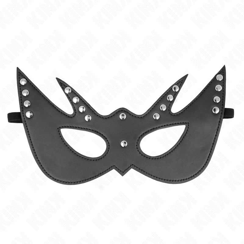 KINK - VLEERMUISMASKER MET KLINKNAGELS 23 x 15 CM