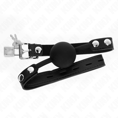 KINK - Model 1 siliconenbal 4 cm knevel met slot 60 x 2 cm