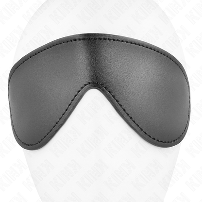 KINK - EENVOUDIG LEREN OOGMASKER 19.5 x 7.5 CM