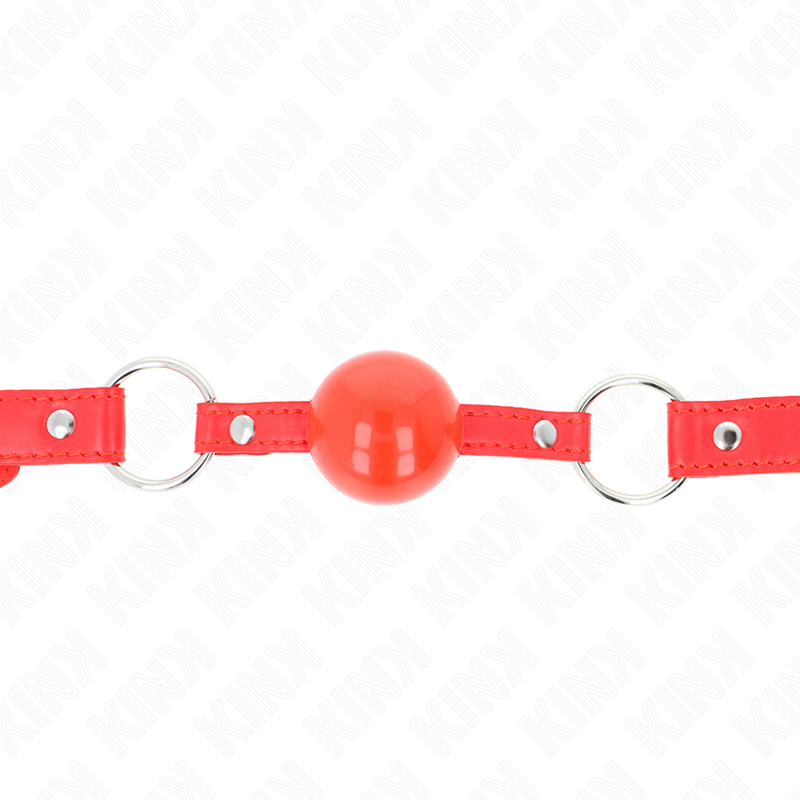 KINK - TPE-BAL 4 CM KNEVEL MET ROOD SLOT 60 x 2 CM