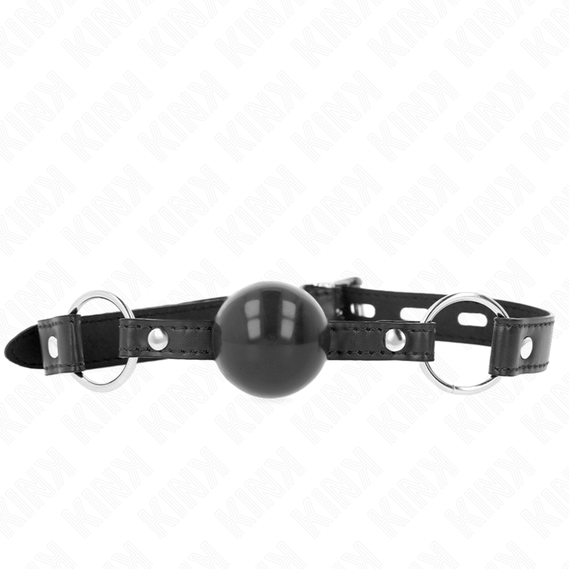 KINK - ZWARTE TPE-BAL 4 CM KNEVEL 60 x 2 CM