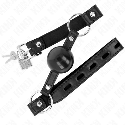 KINK - ZWARTE TPE-BAL 4 CM KNEVEL 60 x 2 CM