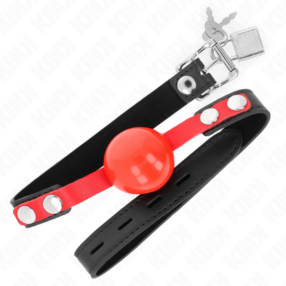 KINK - Zachte TPE-bal 4 cm knevelmodel 4 60 x 2 cm verstelbaar 37-52 cm