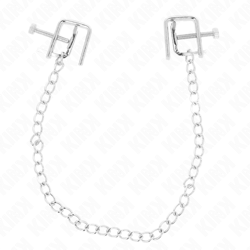 KINK - TEPELKLEMMEN MET KETTING 30 CM