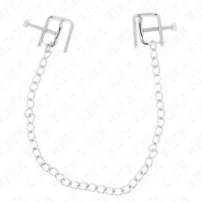 KINK - TEPELKLEMMEN MET KETTING 30 CM