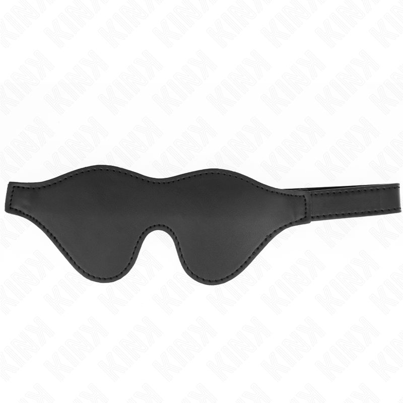 KINK - BANDAGE VAN KUNSTLEER 20 x 8 CM MET VERSTELBARE KLITTENBANDSLUITING 17-21 CM