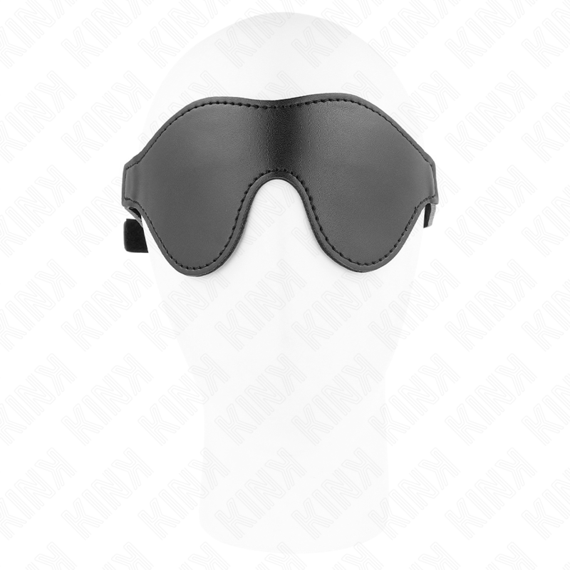 KINK - BANDAGE VAN KUNSTLEER 20 x 8 CM MET VERSTELBARE KLITTENBANDSLUITING 17-21 CM