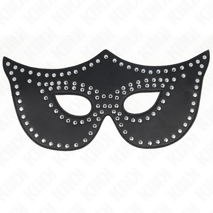 KINK - MASKER VAN KUNSTLEER MET KLINKNAGELS MODEL 2 30 x 12 CM