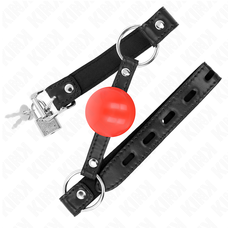 KINK - RODE TPE-BAL 4 CM KNEVEL 60 x 2 CM