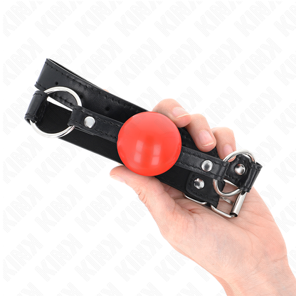 KINK - RODE TPE-BAL 4 CM KNEVEL 60 x 2 CM