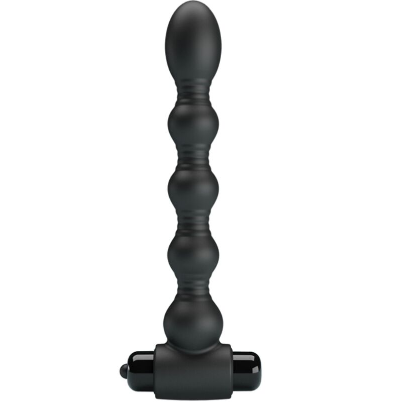 PRETTY LOVE - LYNN SILICONEN ANALE PLUG 10 TRILLINGEN ZWART