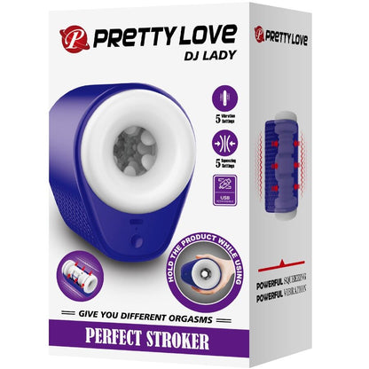 PRETTY LOVE - DJ LADY MANNELIJKE MASTURBATOR MET TRILLING, 5 STANDEN, PAARS